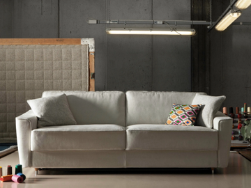 PETRUCCIANI - Fabric sofa bed by Milano Bedding - view 2